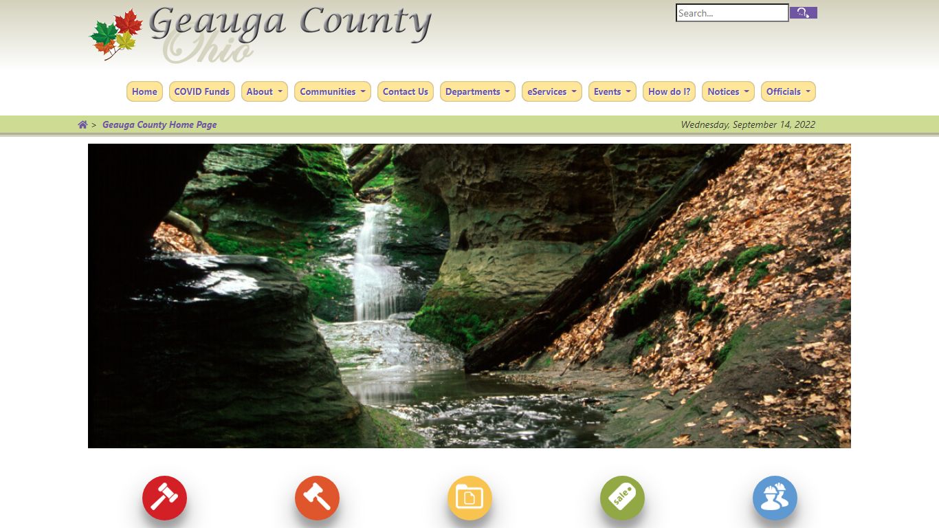 Geauga County Home Page